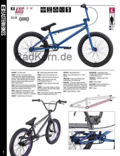Eastern Axis technische daten